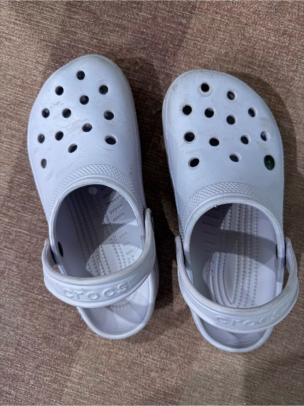 Crocs Kids' Classic Clog - lilac size J 3